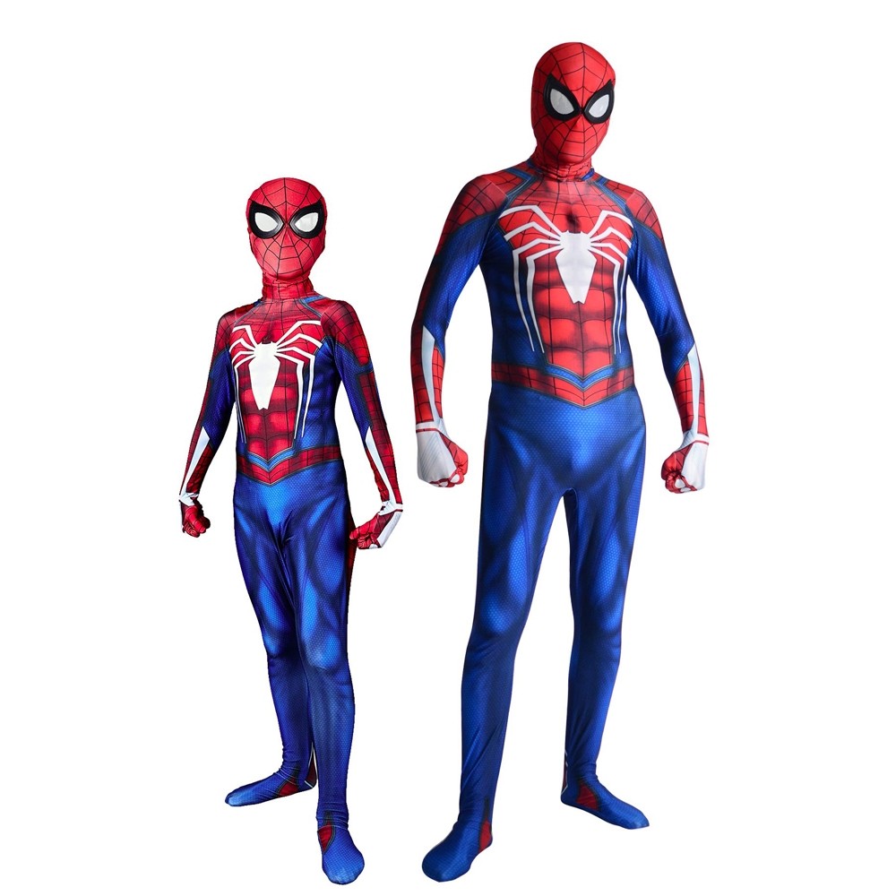 Spider Man Ps4 Suits Costume Halloween Cosplay for Kids & Adult ...