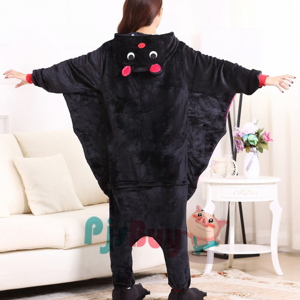Bat Adult Animal Onesie Pajamas In Stock, Fast Delivery