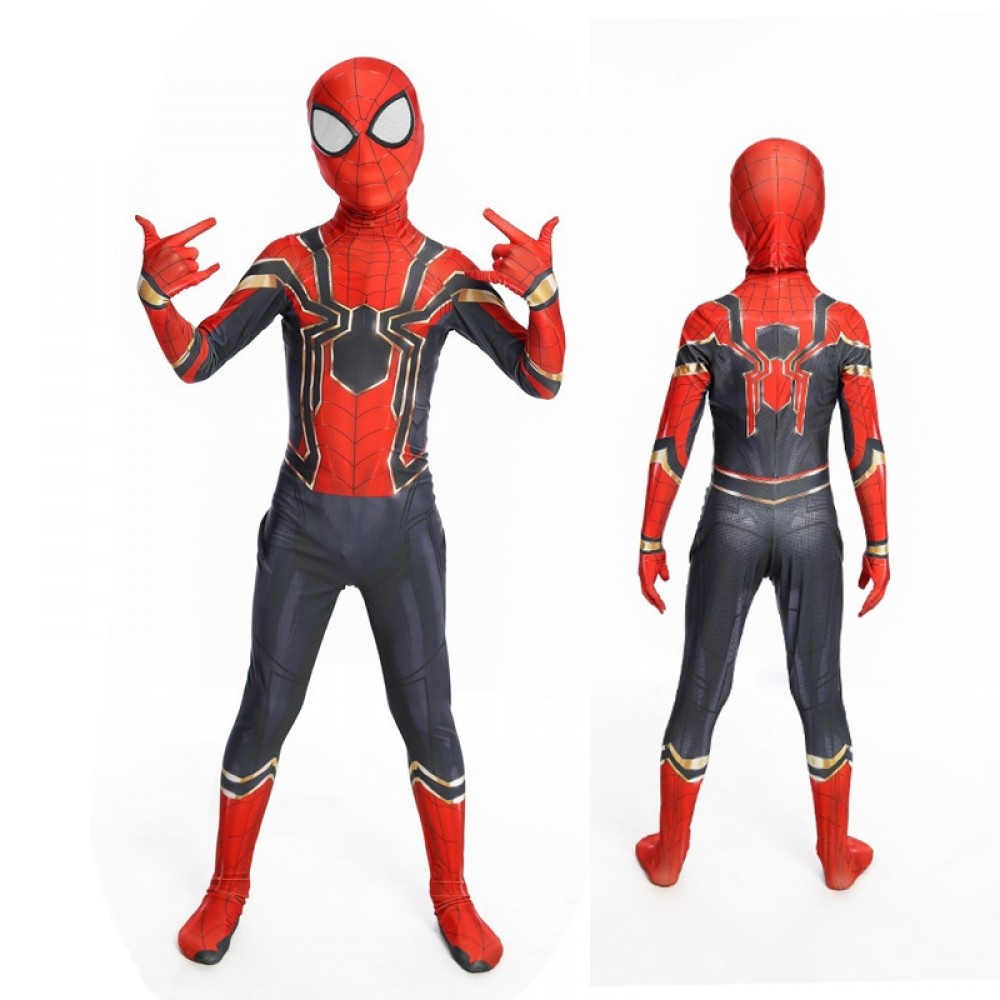 Spiderman Outfit Toddler Blue Iron Spider Costume